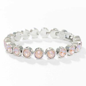 Dusty Pink Delite Ice bracelet ~‎ Touchstone Crystal by Swarovski
